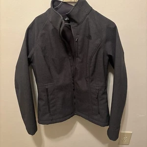 The North Face Apex Bionic 2 Windwall Zip Softshelljacke Heather Gray Damen  - Bild 1 von 3