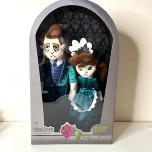 Disney Haunted Mansion Ghost Host Butler Hostess Maid Plush Boxed Set NEW - Picture 1 of 7