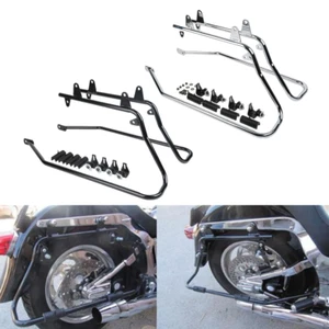 Saddlebags Conversion Brackets Fit For Harley Davidson Softail models 1984-2017 - Picture 1 of 15
