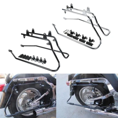 Saddlebags Conversion Brackets Fit For Harley Davidson Softail models 1984-2017 - Image 1 of 4