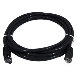 8Ware CAT6A Cable 5m - Black Color RJ45 Ethernet Network LAN UTP Patch Cord Snag - Picture 1 of 1