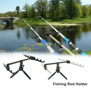 Faltbar Angelrutenhalter Tripod Rutenhalter Dreibein Rod Pod Rutenständer - Bild 1 von 9