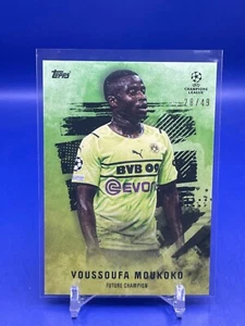 YOUSSOUFA MOUKOKO /49 2021-22 Topps Mason Mount Future Champions UEFA - Picture 1 of 10