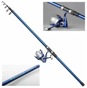 Grundrute DAM SET FP2 Telepower Fishing Combo - Rute + Rolle + Schnur - Bild 1 von 5