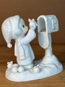 Precious Moments - I'm Sending You A White Christmas #E-2829 Briefkasten, 1984 - Bild 1 von 11