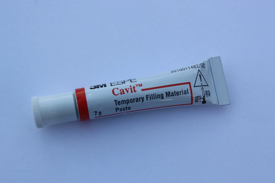 3M ESPE Cavit provisorische Zahn Füllung Zahnfüllung Reiseapotheke Reise Notfall DIY