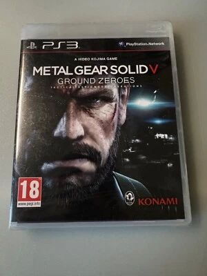 BNIB Metal Gear Solid V: Ground Zeroes PS3 FACTORY RESEALED VGC BLES01971 - Image 1 of 2