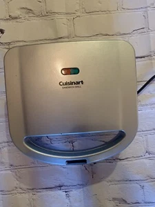 Cusinart WMSW2N SANDWICHGRILL schonend gebraucht silber - Bild 1 von 2