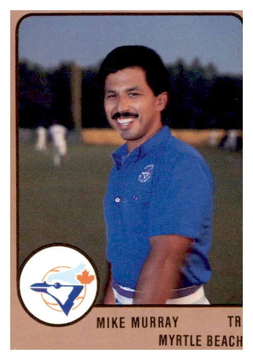 1988 Myrtle Beach Blue Jays ProCards #1179 Mike Murray Trainer San Antonio Texas - Image 1 of 1