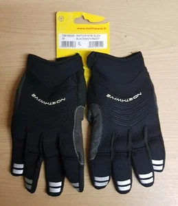 NORTHWAVE RAPTOR MTB CYCLING WINDPROOF PADDED GLOVES S or XXL - Picture 1 of 2