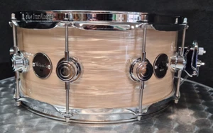 DW Classic 14x6" Zoll USA Collectors Snare Drum Mahogany Creme Oyster / Rullante - Picture 1 of 7