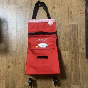 Borsa da trasporto vintage San-X Buru Buru cane viaggio shopping bag carrello personaggio Giappone - Foto 1 di 6
