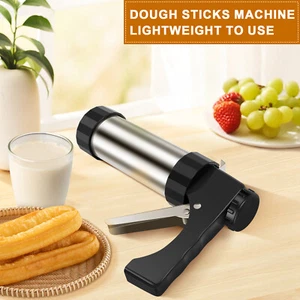 Churrera Churro Maker Machine Churro Maker Kit with 3 Different Tips pagLz - Picture 1 of 11