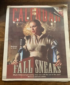 MADONNA EVITA LA Magazin: Film, weine nicht um mich Argentinien, verbeuge dich Vogue - Bild 1 von 4