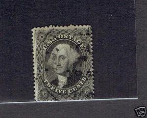 EE. UU. #36 1857 PERF 15 George Washington matasellos ligeros - Imagen 1 de 1