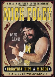 WWE: Mick Foley - Greatest Hits & Misses (DVD) FREE SAME-DAY SHIPPING! - Picture 1 of 1