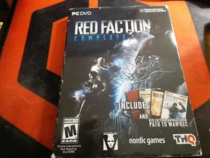 RED FACTION COMPLETE - Original + II + Guerrilla + Armageddon + Path to War DLC - Picture 1 of 4