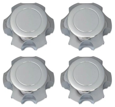 NEW Wheel Center Caps Set CHROME 16" for 1993-1998 Land Cruiser 1996-1998 LX450 - Image 1 of 4