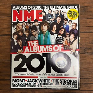 NME Magazin 16. Januar 2010 Die Alben von 2010 MGMT Strokes Radiohead Courteene - Bild 1 von 1