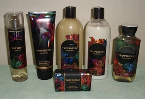 Bath & Body Works 6 Pezzi TROPIDELIC Shampoo Balsamo Crema Nebulizzatore Lavaggio Sapone - Foto 1 di 4
