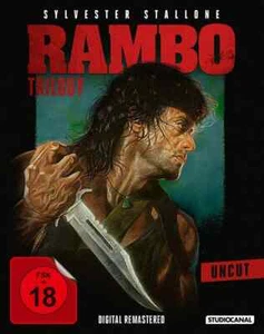 RAMBO TRILOGY ! 3-Blu-ray Box UNCUT Digital Remastered - Bild 1 von 3