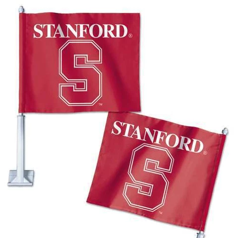 Stanford Cardinal Car Flag Cover