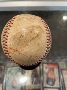 1971 PITTSBURGH PIRATES WORLD CHAMPS TEAM SIGNED BASEBALL ROBERTO CLEMENTE JSA - Picture 1 of 7