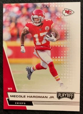 Mecole hardman Jr. 20' Playoff #83 Base, Kansas City Chiefs - Image 1 of 2