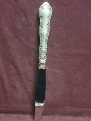 CUCHILLO HOJA MODERNO STERLING GORHAM ESTRASBURGO 9 1/4" Sin Monograma Foto 1 de 3