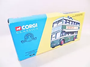 CORGI 34701 'KARRIER W TROLLEYBUS SET, NOTTINGHAM CITY TRANSPORT' 1:50 MIB/BOXED - Picture 1 of 9