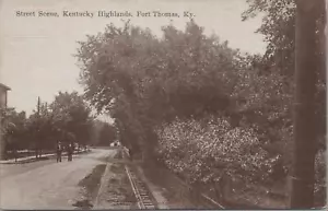 Postcard Street Scene Kentucky Highlands Fort Thomas KY - Picture 1 of 2
