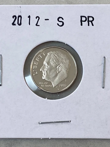 2012 S PROOF CLAD ROOSEVELT DIME Cover