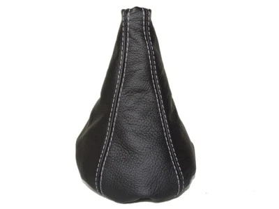 Bota de cambio para Volkswagen Passat B3 B4 1988-1996 cuero costuras blancas Foto 1 de 2