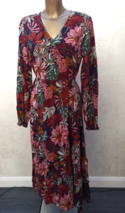 Vestido midi Mountain Warehouse Blossom para mujer talla 10 NUEVO £69.99 acampanado floral - Imagen 1 de 6