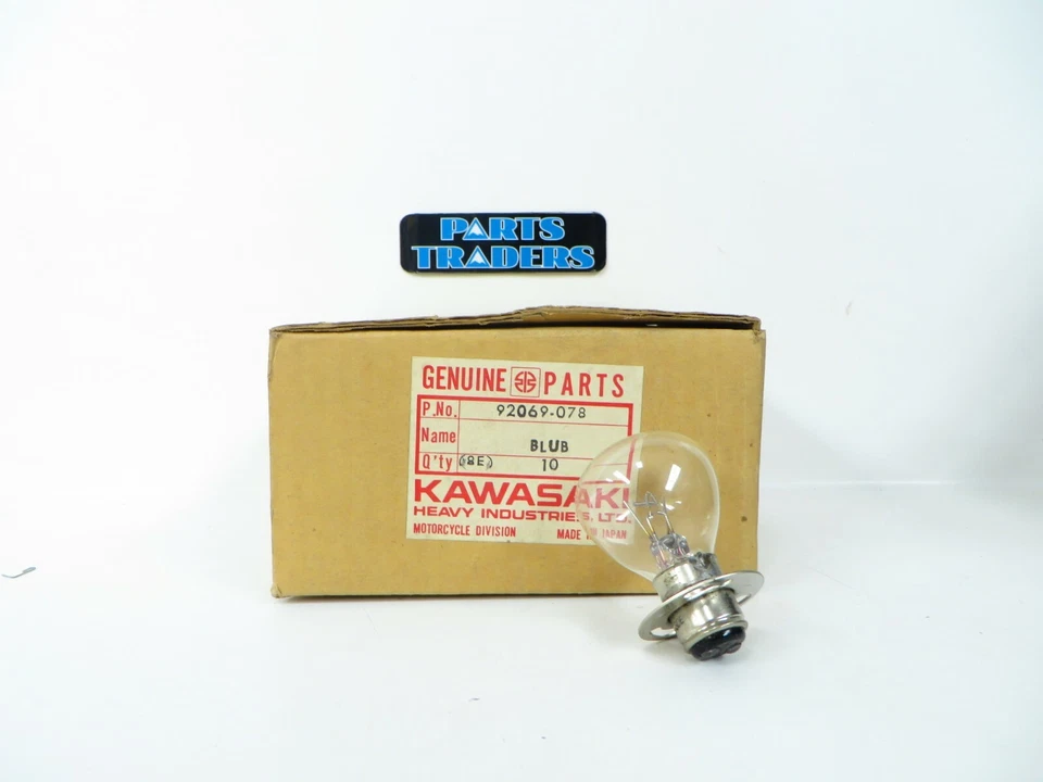 Nuevo de Lote Antiguo Original Kawasaki Faro Bombilla 6V 35/35W KT250 KT250-A2 1975-1976 92069-078 Foto 1 de 1