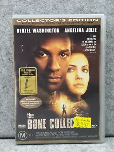 The BONE COLLECTOR Denzel Jolie 1999 Movie DVD Region 4 PAL | Fast Free Post - Picture 1 of 5