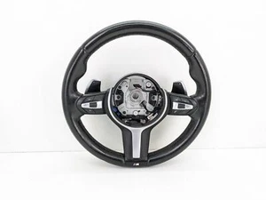 BMW F32 F30 F31 F33 F34 F36 4 & 3 Series M Sport Heated Leather Steering Wheel W - Picture 1 of 11