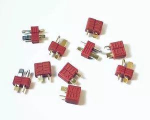 Racers Edge T-Plug macho y hembra con agarre antideslizante (5 pares) - RCE1677 - Imagen 1 de 1