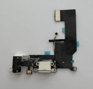 ORIGINAL APPLE iPHONE 5S LADEBUCHSE WEIß USB DOCK CONNECTOR FLEX ANTENNE NEU - Bild 1 von 2