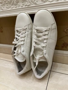 Yves Saint Laurent SL01 White Court Classic Sneakers Size 45 - Picture 1 of 9