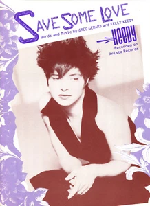Partituras 1991 ~ Save some Love ~ Keedy ~ ¡Nuevas! ¡Vintage! - Imagen 1 de 1