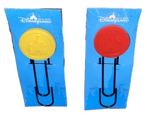 *Hong Kong Disneyland*HKDL Resort*Büroklammern*gelb & rot*Aktion*2 Stück* - Bild 1 von 4