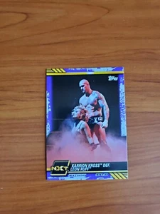 Topps WWE NXT 2021 - Karrion Kross Def. Leon Ruff #21 - púrpura paralelo - Imagen 1 de 2