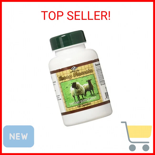 Complejo Placenta Oveja 100 Cápsulas, FRESCO, Artículo Nuevo ¡Buen Producto!! Foto 1 de 2