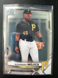 2021 Bowman Chrome Draft #BDC75 Alexander Mojica Pirates - Picture 1 of 2