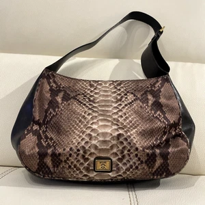 Original Bag Moschino Shoulder with Drawing Python Snake Condition Super - Picture 1 of 8
