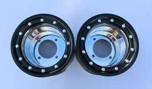 2x Neue Quad Felge 8x8 2-teilig Polaris Predator 500 Outlaw 500 Profiline Bead - Bild 1 von 1