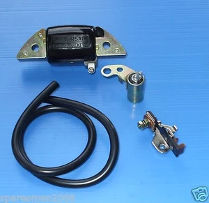 KAWASAKI KF34 KF340 KF34G KF34ED IGNITION COIL POINTS & CONDENSOR - Bild 1 von 4