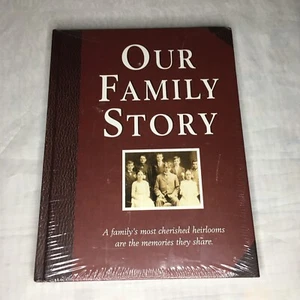 Keepsake Book Our Family Story Hardcover Donna Shryer New Sealed - Imagen 1 de 4
