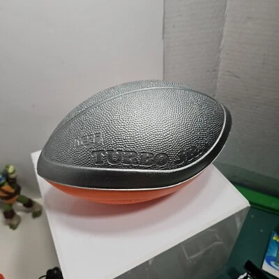 1996 Vintage NERF  Turbo Jr. Football Orange & Gray  - Image 1 of 4